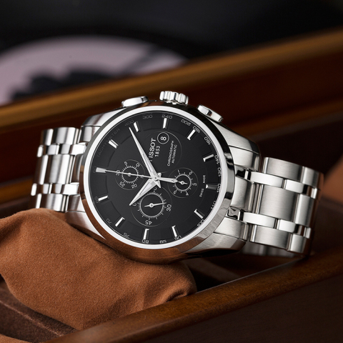 天梭TISSOT-库图系列 T035.627.11.051.00 机械男表