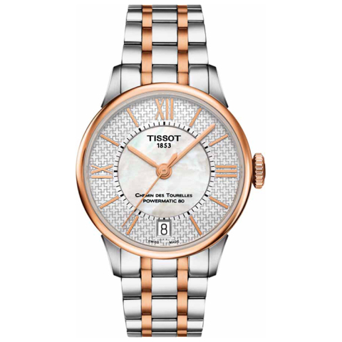 天梭Tissot-杜鲁尔系列 T099.207.22.118.01 女士自动机械表