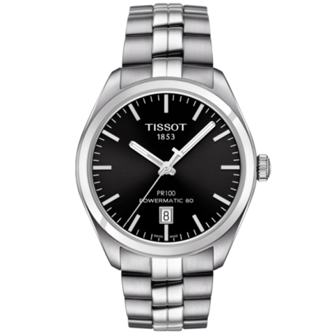 天梭Tissot-PR 100系列 T101.407.11.051.00 自动机械男表