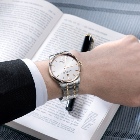 天梭TISSOT-杜鲁尔系列 T099.407.22.037.00 机械男表