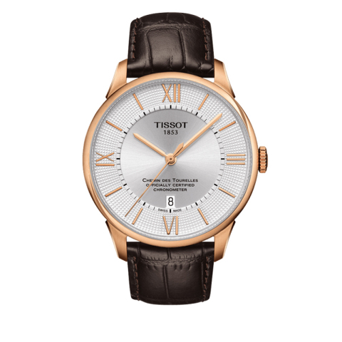 天梭TISSOT-杜鲁尔系列 T099.408.36.038.00 机械男表（天文台认证款）