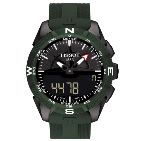 天梭TISSOT- T-TOUCH Expert系列 T110.420.47.051.00 太阳能石英男表