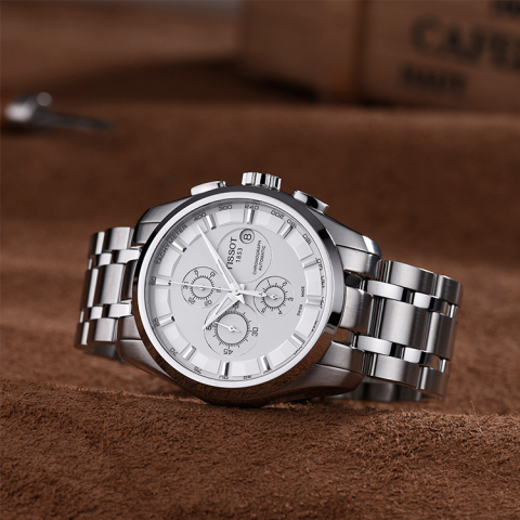 天梭Tissot-库图系列 T035.627.11.031.00 机械男表