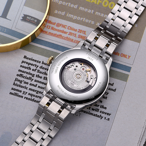 天梭TISSOT-杜鲁尔系列 T099.407.22.038.00 、T099.207.22.118.00 机械情侣表