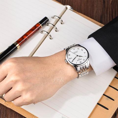 天梭TISSOT-力洛克系列 T006.407.11.033.00 、T41.1.183.33 情侣机械表