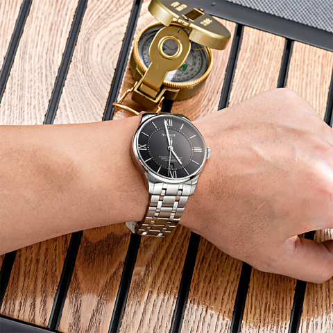 天梭TISSOT-杜鲁尔系列 T099.408.11.058.00 机械男表（天文台认证款）