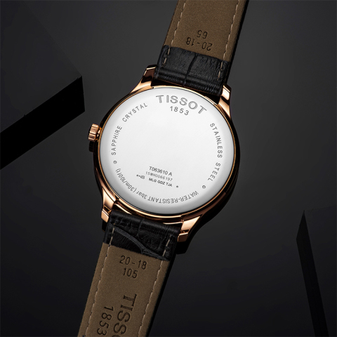 天梭TISSOT-俊雅系列 T063.610.36.086.00 石英男表