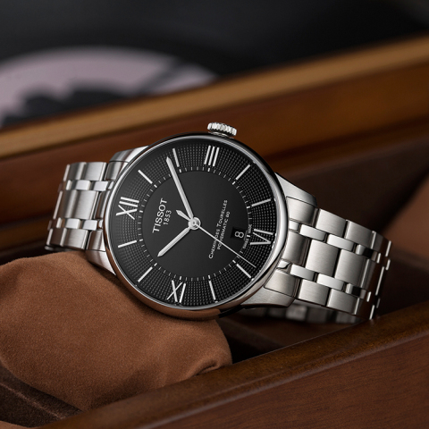 天梭TISSOT- 杜鲁尔系列 T099.407.11.058.00 机械男表