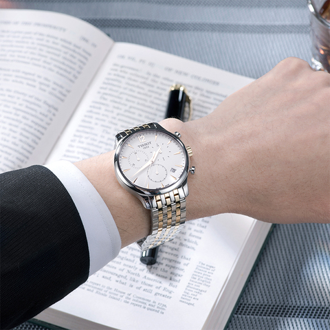 天梭TISSOT-T-CLASSIC 经典俊雅系列 T063.617.22.037.00 石英男表