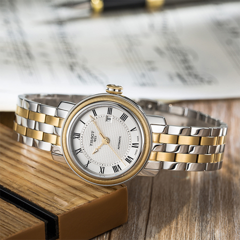 天梭TISSOT-港湾系列 T097.007.22.033.00 机械女表
