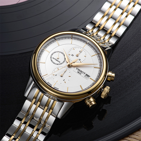 天梭TISSOT-卡森系列 T085.427.22.011.00 机械男表