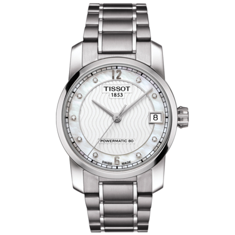 天梭Tissot-钛系列 T087.207.44.116.00 自动机械女表