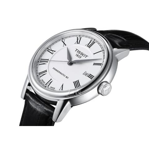 天梭TISSOT-卡森系列 T085.407.16.013.00、T085.207.16.013.00 机械情侣表
