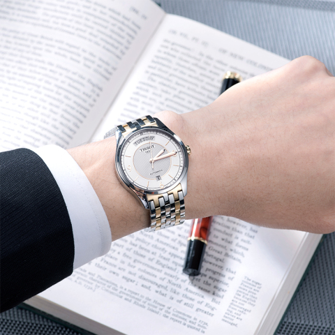 天梭TISSOT-唯意系列 T038.430.22.037.00 机械男表