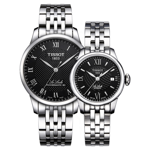 天梭TISSOT-力洛克系列 T006.407.11.053.00、T41.1.183.53 机械情侣表