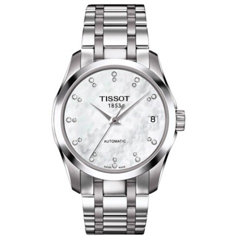 （限时63折特价）天梭TISSOT-库图系列 T035.207.11.116.00 机械女表
