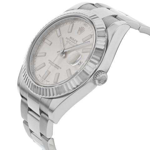 劳力士ROLEX-日志型系列列116334-72210银 机械男表