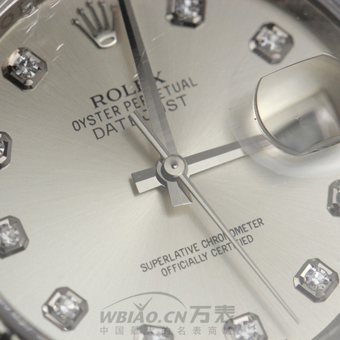劳力士ROLEX-日志型系列 116234-G-63600银石 机械男表