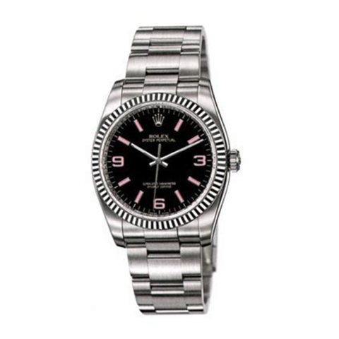 劳力士ROLEX-蚝式恒动系列 116034（黑盘） 机械男表