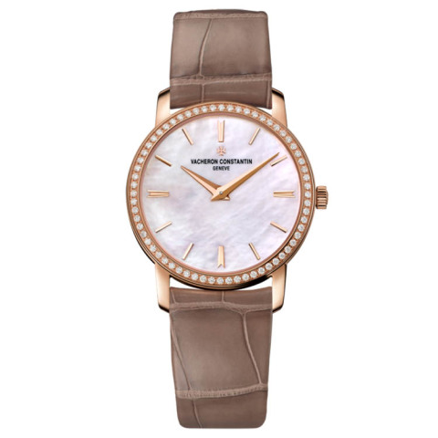 江诗丹顿Vacheron Constantin-TRADITIONNELLE系列 25558/000R-B156 石英女表