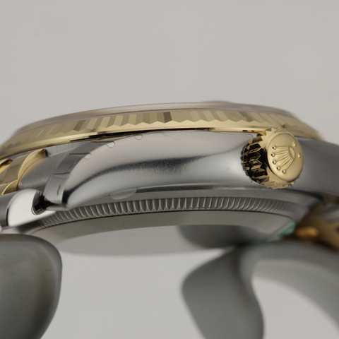 劳力士ROLEX-日志型系列 116233-63603香槟色10钻 机械男表