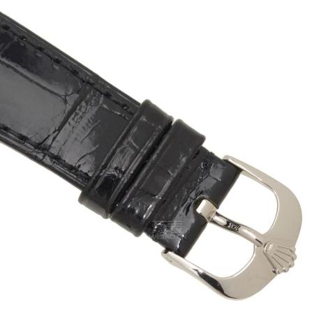 劳力士ROLEX -切利尼系列 50519-CROCO切利尼银色放射饰纹 男士机械表