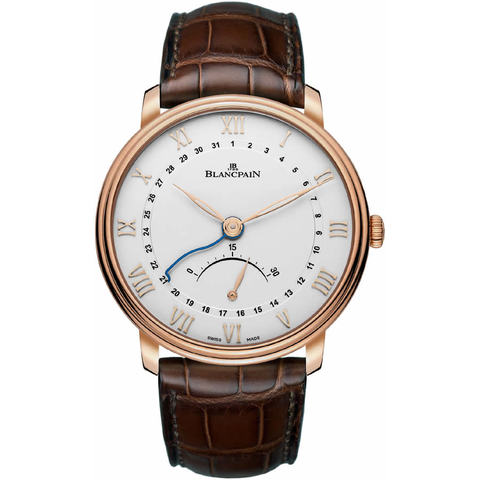 宝珀Blancpain-Villeret系列 6653Q-3642-55B 男士自动机械表