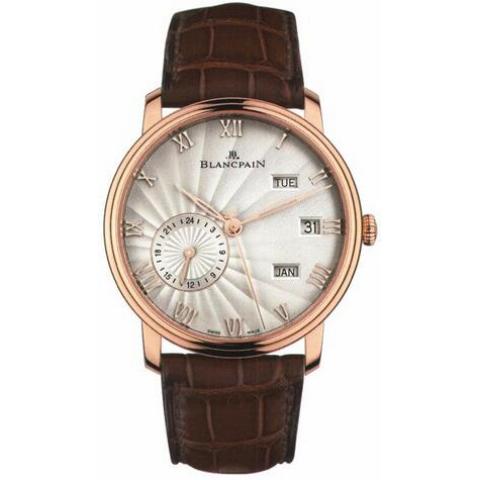 宝珀Blancpain-Villeret系列 6670-3642-55B 男士自动机械表