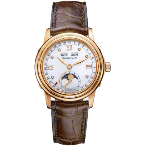 宝珀Blancpain-莱芒湖系列2360-3691A-55B 男士自动机械表