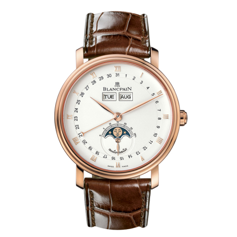 宝珀Blancpain-Villeret系列 6263-3642-55B 男士自动机械表