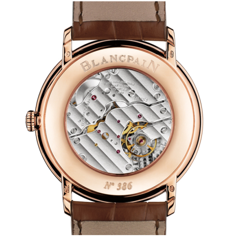 宝珀Blancpain-villeret系列 6606-3630-55B 男士手动机械表