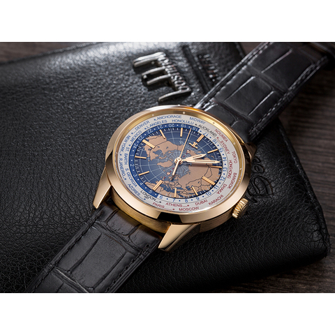积家Jaeger Lecoultre-Master Geographic地理学家大师系列 Q8102520 手动机械男表