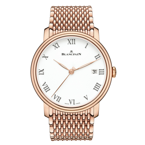 宝珀Blancpain-Villeret系列 6630-3631-MMB 男士自动机械表